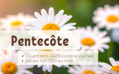Ouverture Pentecôte
