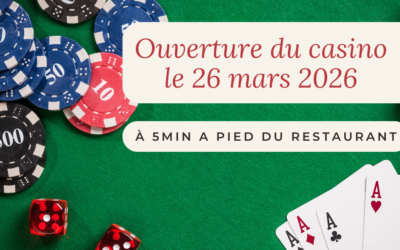 A 5mn à pied du CASINO !