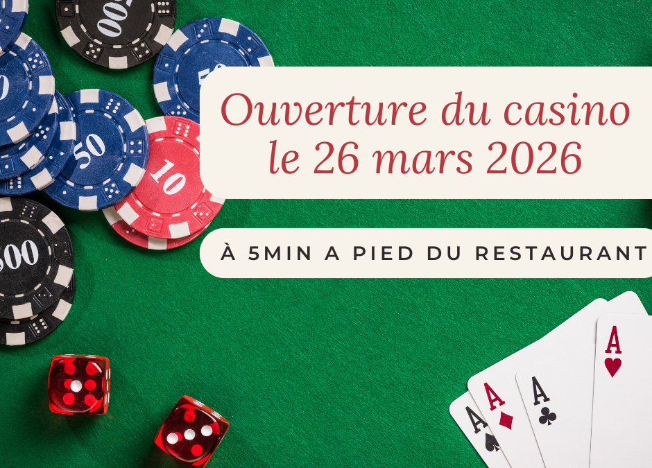 A 5mn à pied du CASINO !