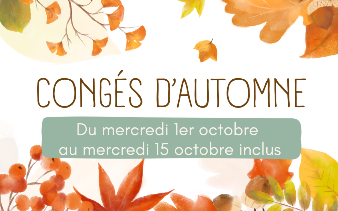Congés d’automne