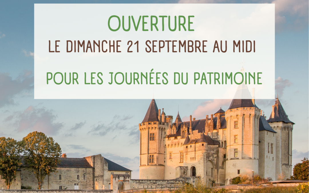Ouverture dimanche 21/09