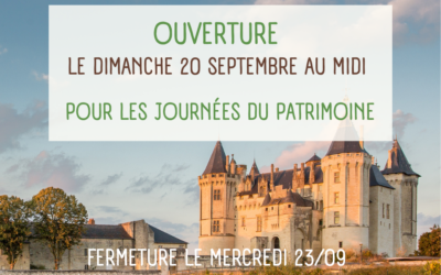 Ouverts pour les journées du patrimoine