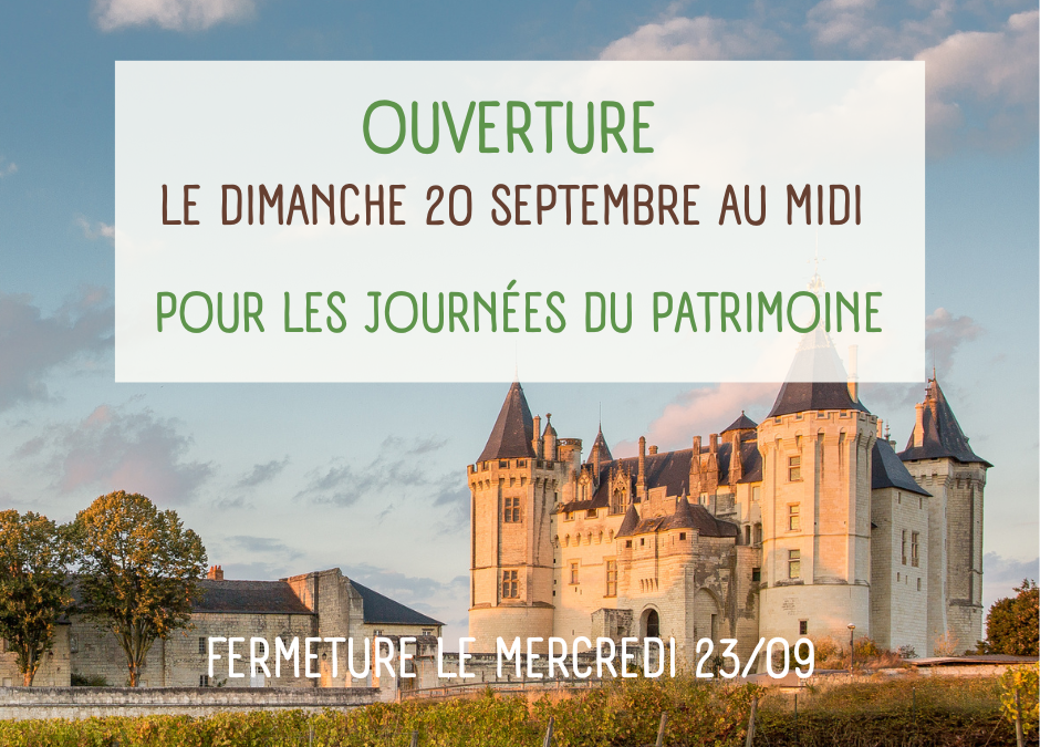 Ouverts pour les journées du patrimoine